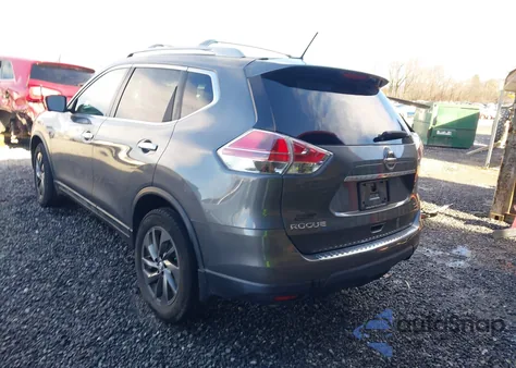 2016 Nissan Rogue Sl z USA, uszkodzony, nr VIN 5N1AT2MV7GC835689